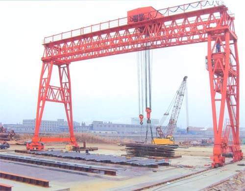 QM80T/10T-24M/15M龙门吊用于浙江湖州