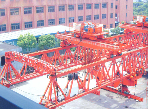 JQG320T/55m架桥机用于上海闵浦大桥